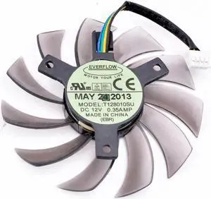 T128010SU 12V 0.35A GTX780 GTX770 GTX760 GTX680 graphics card cooling fan