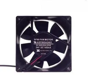 DC24V 160mA ASF865A2401 8025 8cm 2-wire inverter cooling fan
