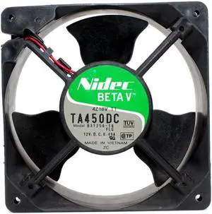 Nidec fan TA450DC B31256-56 12038 12CM 12V large air volume chassis cooling fan Nidec fan TA450DC B31256-56 12038 12CM 12V large air volume chassis cooling fan
