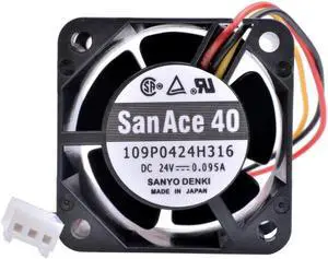 109P0424H316 4cm 4028 40x40x28mm DC24V 0.095A High-end server inverter NCUSIEMENS cooling fan