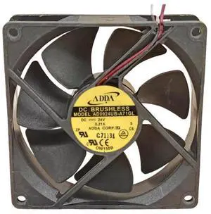 AD0924UB-A71GL 24V 0.21A 9025 Cooling Fan, 90X90X25MM 2-Wire