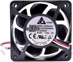 QFR0624EH 3AUA0000083491 C7162596DD 6cm 6025 60x60x25mm DC24V 0.15A Inverter cooling fan
