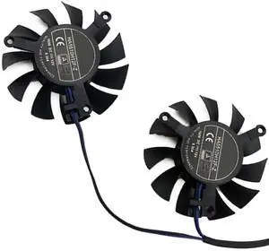 Graphics Card Cooling Fans Suitable forMSI GTX 1650 LP OCV1 Series Desktop HA5510H12F-Z 50mm 12V 0.30A 2Pin Video Card Cooler Fans GPU Fan