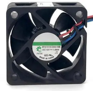 for 5CM Silent 5015 12V 1.66W Magnetic Suspension Cooling Fan MF50151V3-Q00U-H99