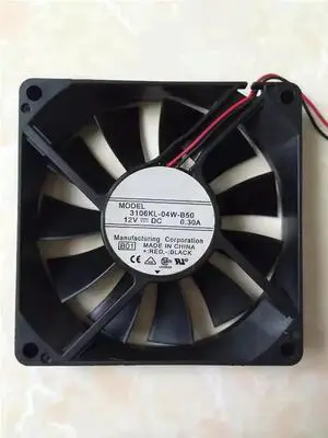 DC12V 0.30A 3106KL-04W-B50 8015 8cm 2-Wire Chassis Cooling Fan