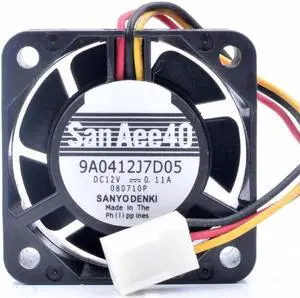 9A0412J7D05 4cm 4015 40x40x15mm 12V 0.11A 3pin large air volume switch motherboard cooling fan
