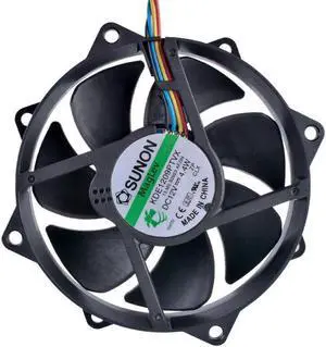 KDE1209PTVX 9025 8025 9225 12V 4.4W Computer motherboard CPU 4pin PWM large wind volume mute cooling fan