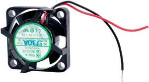 DFS251012H 2.5cm 25mm 25x25x10mm DC12V 1.5W 2 wires mini router projector heat sink cooling fan