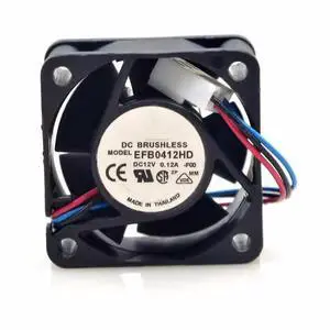 for 4020 EFB0412HD high air Volume 12v 0.12A 4CM/cm Silent Cooling Fan