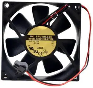 for AD0812HB-A70GL 8CM 12V 0.25A 8025 80X80X25MM 2-wire cooling fan