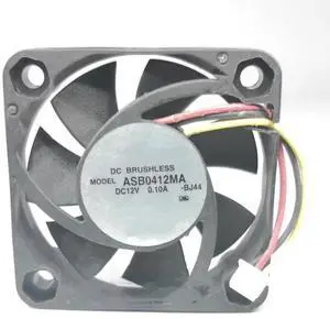 DC12V 0.10A ASB0412MA 4010 4cm 3-Wire Ultra-Quiet Cooling Fan