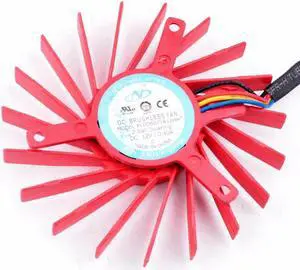 NTK PLD06010B12HH For FirePro V7900 SDI ATI HD4850 A Radeon HD3850 HD4830 graphics card cooling fan