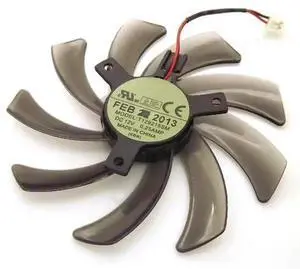 T129215SM-2Pin 95mm 12V 0.25A for GVN550WF2 N56GOC R667D3 R777OC Graphics Card Cooling Fan