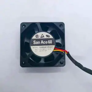 DC12V 0.21A 109R0612D401 6025 6cm 3-wire double ball bearing inverter cooling fan