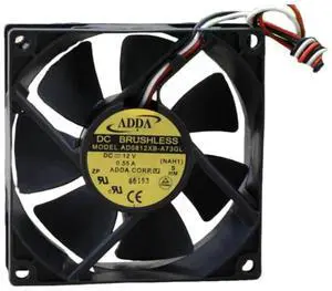 AD0812XB-A73GL 12V 0.55A 8025 Cooling Fan, 80X80X25MM 3-Wire