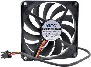 DFC801012H 8cm 80mm fan 80x80x10mm DC12V 2.9W 3 wires for the cooling fan of the chassis power inverter