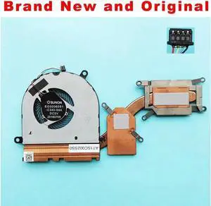 New Original laptop heatsink cooling fan for Dell latitude E5480 AT1SC002SS0 EG50060S1-C340-S9A cooler radiator 0KKT6M KKT6M