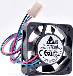 EFB0412VHA-R00 4cm 4010 40mm fan DC12V 0.23A 3 lines Switch inverter small cooling fan