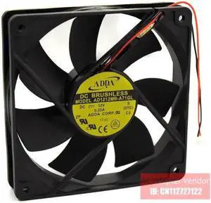 Original ADDA 12025 12V 0.33A 2 wire AD1212MB-A70GL cooling fan