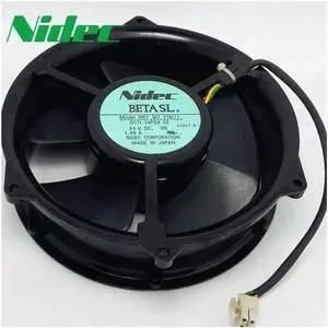 nidec New BKV 301 216\/77 D17L-24PS3 02 170 * 170 * 50mm 17cm 170mm DC 24V 1.40A cooling fan nidec New BKV 301 216\/77 D17L-24PS3 02 170 * 170 * 50mm 17cm 170mm DC 24V 1.40A cooling fan