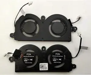 New For Dell XPS 13 9370 Series Laptop CPU Cooling Fan 0980WH ND55C19-16M01