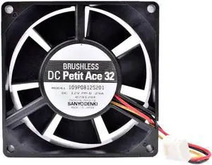 109P0812S201 8032 8cm 80mm fan 12V 0.29A Double ball bearing cooling fan