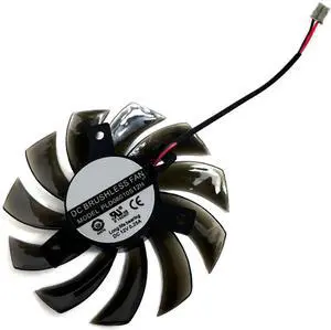 Graphics Card Cooling Fans Suitable forEVGA GT 620 630 440 Series Desktop PLD08010S12H 75mm 12V 0.25A 2Pin Video Card Cooler Fans GPU Fan