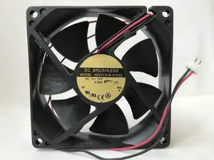 DC12V 0.30A AD0912UB-A70GL 9025 9cm 2-wire chassis cooling fan