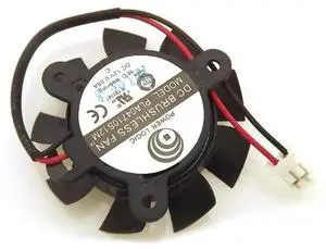 PLA04710S12L PLA04710S12M DC12V 0.09A 37mm 25x25x25mm 4010 Graphics Card Cooling Fan 2Pin PLA04710S12L PLA04710S12M DC12V 0.09A 37mm 25x25x25mm 4010 Graphics Card Cooling Fan 2Pin