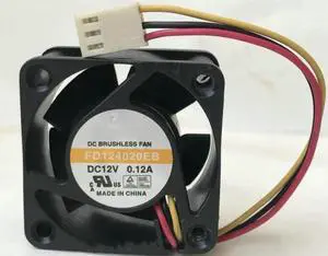 for FD124020EB 12V 0.12A 9000RPM 40X40X20MM 3-Wire Cooling Fan for FD124020EB 12V 0.12A 9000RPM 40X40X20MM 3-Wire Cooling Fan
