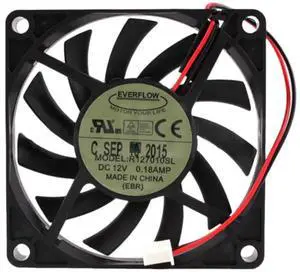 for R127010SL 12V 0.18A 7010 70X70X10MM 7CM 2-Wire Cooling Fan