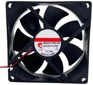 for ME92251V1-000C-A99 12V 2.0W 9225 92X92X25MM 9.2CM 2-Wire Cooling Fan