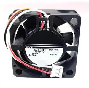 DC24V 0.08A D04R-24TH 68B(EX) 4015 4cm 3-Wire Inverter Cooling Fan