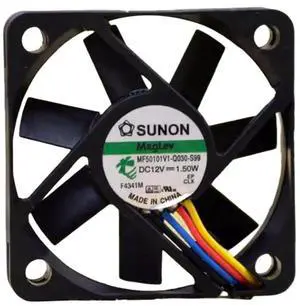 MF50101V1-Q030-S99 12V 1.50W 5010 Cooling Fan 50X50X10MM 4-Wire