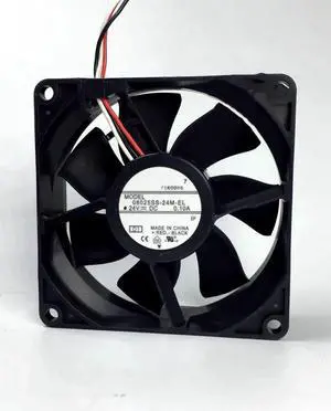 DC24V 0.10A 08025SS-24M-EL 8025 8cm 3-wire inverter cooling fan