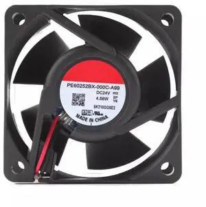DC24V 4.56W PE60252BX-000C-A99 6025 6cm 2-Wire Inverter Cooling Fan