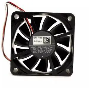 DC24V 0.17A 06015SS-24P-AL 6015 6cm 3-wire inverter cooling fan