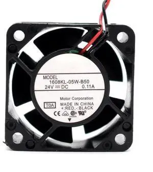 DC24V 0.11A 1608KL-05W-B50 4020 4cm 2-Wire axial Cooling Fan DC24V 0.11A 1608KL-05W-B50 4020 4cm 2-Wire axial Cooling Fan