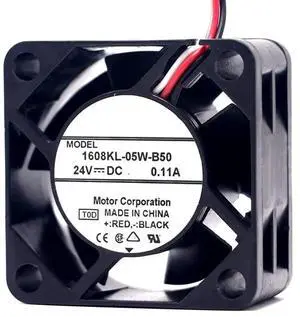 DC24V 0.11A 1608KL-05W-B50 4020 4cm 3-Wire axial Cooling Fan DC24V 0.11A 1608KL-05W-B50 4020 4cm 3-Wire axial Cooling Fan