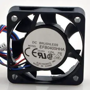 DC5V 0.25A EFB0405HHA 4010 4cm 3-Wire Projector high Airflow Cooling Fan