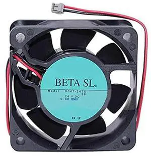 DC24V 0.06A D06T-24TG 28 6025 6mm 2-wire inverter cooling fan DC24V 0.06A D06T-24TG 28 6025 6mm 2-wire inverter cooling fan