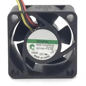 for 4CM4020 Magnetic levitation Bearing KDE1204PKV3 12V 0.4W Ultra Quiet Power Supply Cooling Fan