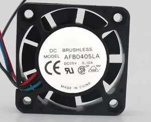 for AFB0405LA 5V 0.1A 0.5W 4000RPM 40X40X10MM 3-Wire Cooling Fan