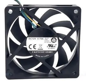 for 7cm cm 12V 0.70A PWM Temperature Control Chassis Cooling Fan 7015 FA07015E12BMC for 7cm cm 12V 0.70A PWM Temperature Control Chassis Cooling Fan 7015 FA07015E12BMC