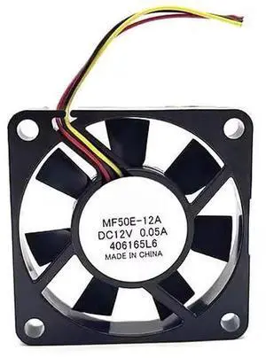for MF50E-12A 5010 12V 0.05A Detection Ultra Quiet Miniature Cooling Fan