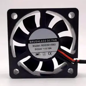 for RDD5015B2 24V 0.18A4.32w 5015 5cm Inverter Silent Cooling Fan for RDD5015B2 24V 0.18A4.32w 5015 5cm Inverter Silent Cooling Fan