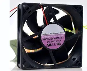 for BP922524H 24V 0.18A 3000RPM 38DBA 92X92X25MM 2 -Wire Cooling Fan for BP922524H 24V 0.18A 3000RPM 38DBA 92X92X25MM 2 -Wire Cooling Fan