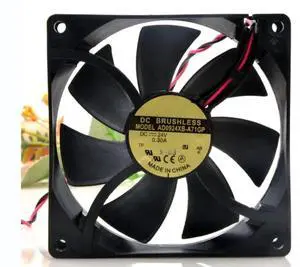 for AD0924XB-A71GP 24V 0.30A 3500RPM 60CFM 35.3DB 92X92X25MM 2-Wire Cooling Fan
