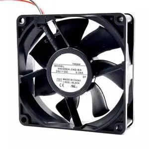 DC24V 0.20A 08025SA-24Q-BA 8025 8cm 2-Wire Inverter Cooling Fan