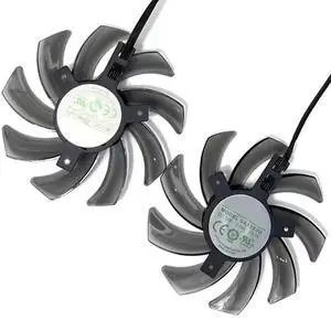 Graphics Card Cooling Fans Suitable forPNY forPalit RTX 2060 2060S 2070 GTX 1660 1660Ti 1660S Dual Fan Series Desktop GA91S2U 85mm 12V 0.40A 4Pin Video Card Cooler Fans GPU Fan (2PCS)